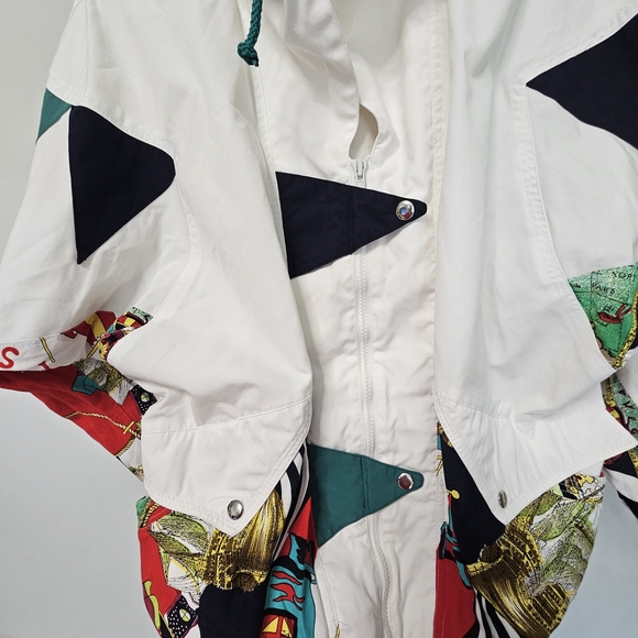 VTG Mulberry Street Nautical Full Zip Hooded Jacket.See Measurment/About L/XL - Picture 3 of 15